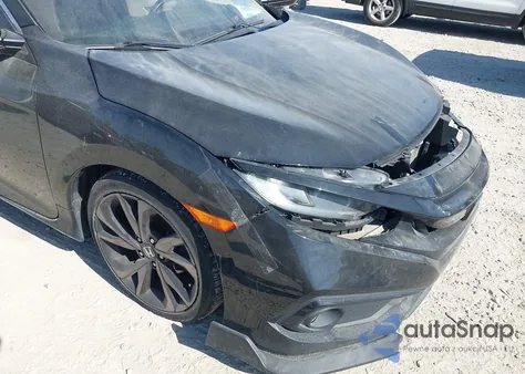 2019 Honda Civic Sport из США, поврежденный, VIN 2HGFC4B83KH309487